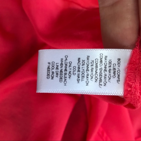 LOFT Coral High Low Top, size S - Picture 4 of 6